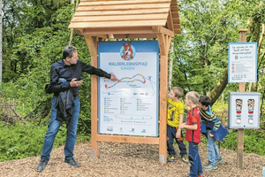 Eröffnung des Walderlebnispfad in Gingen