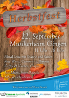 Herbstfest im Musikerheim